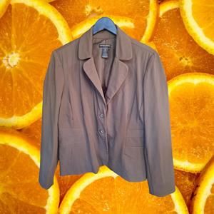 Preswick & Moore Petite Brown Blazer Size 10P
